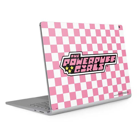 Cartoon Network Powerpuff Girls Checkered Surface Book 2 15in Skin